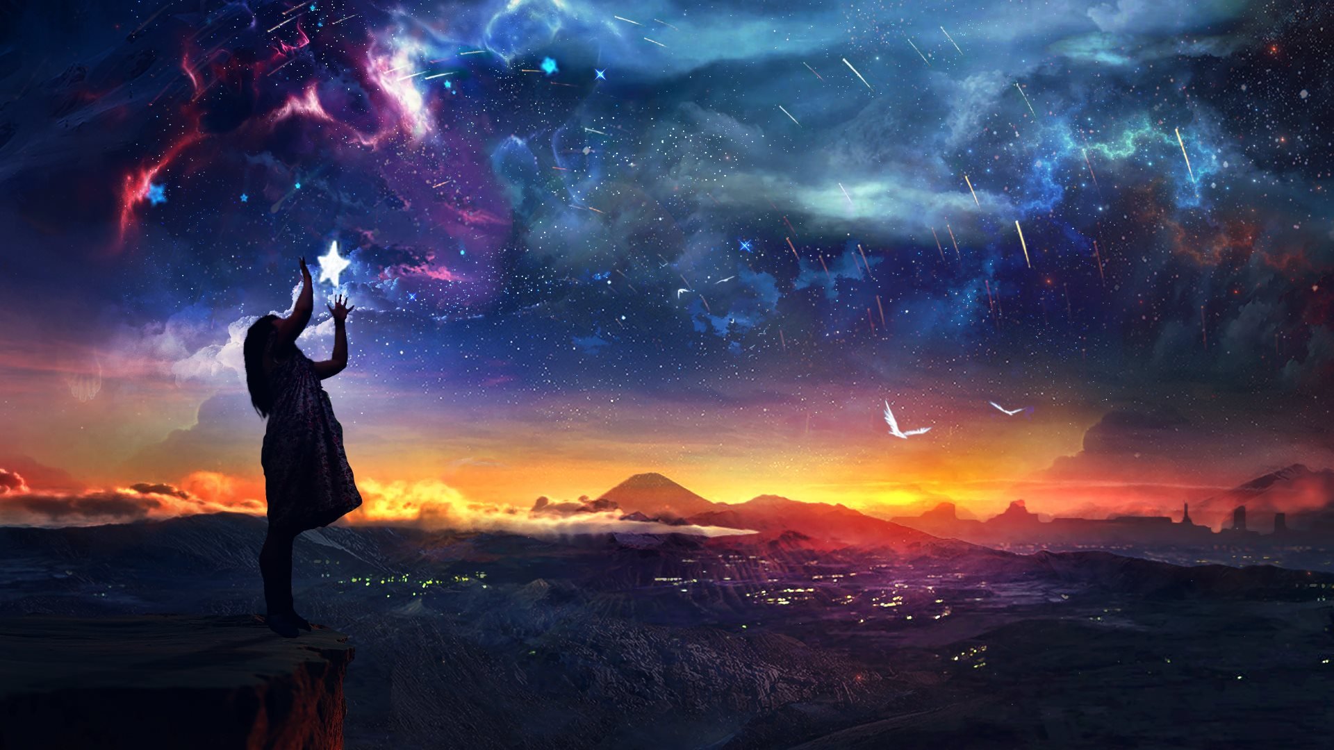 VIAJANDO ESPIRITUALMENTE COM A ESTRELA-MENINA...