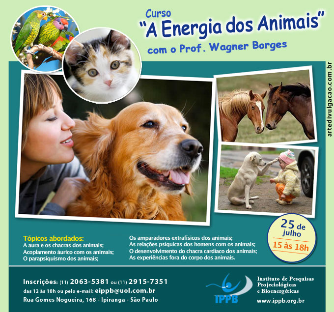 Curso Especial: "A Energia dos Animais"