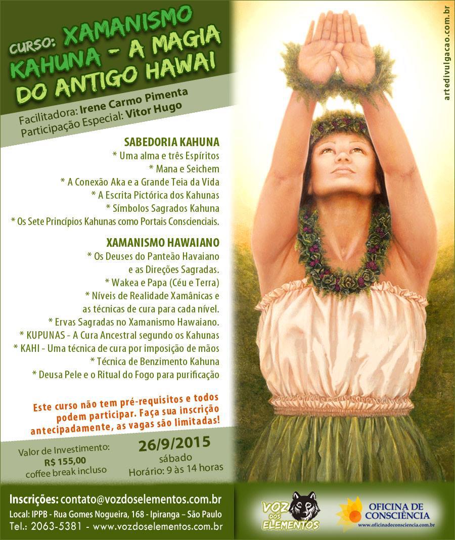 Curso Especial: "Xamanismo Kahuna - A Magia do Antigo Hava&iacute;
