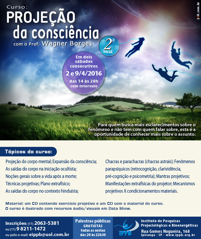 curso de projecao da consciencia no ippb 2a fase abril 2016