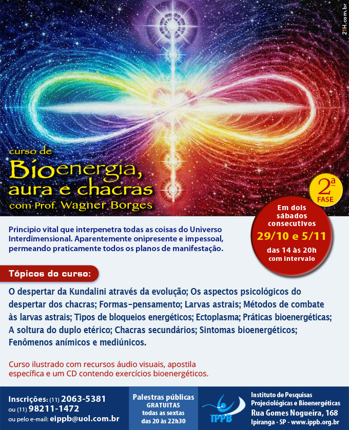 curso de bioenergia aura e chacras 2o fase novembro 2016