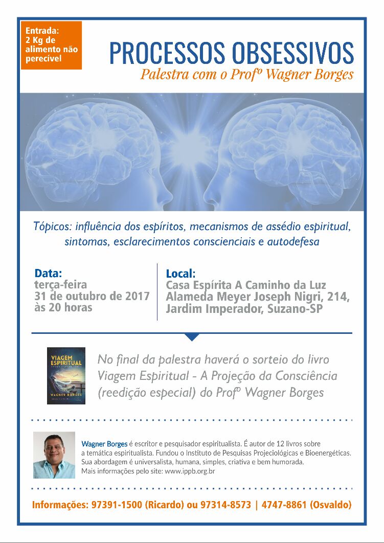 palestra gratuita em suzano outubro 2017