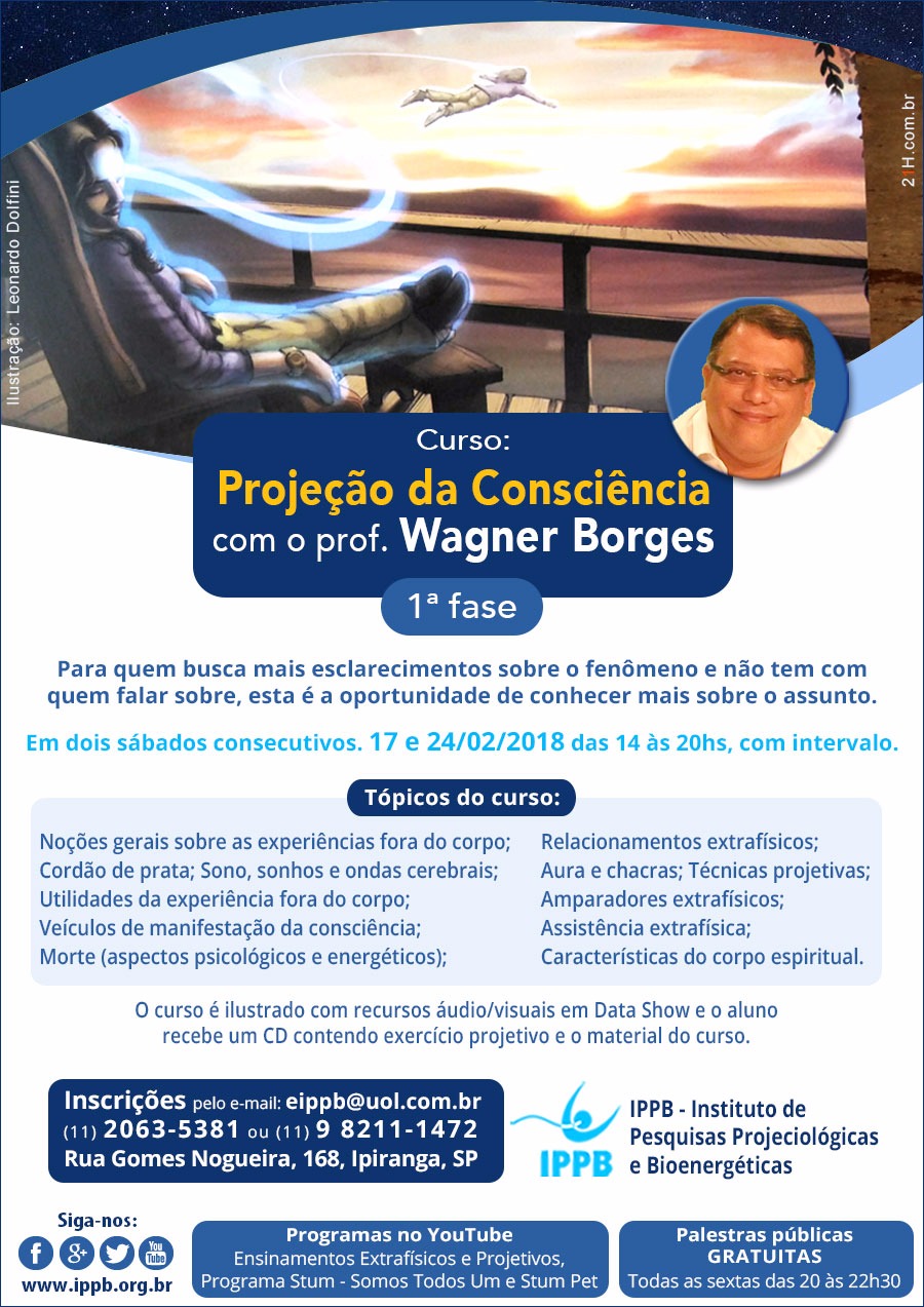 curso de projecao da consciencia no ippb 1a fase fevereiro 2018