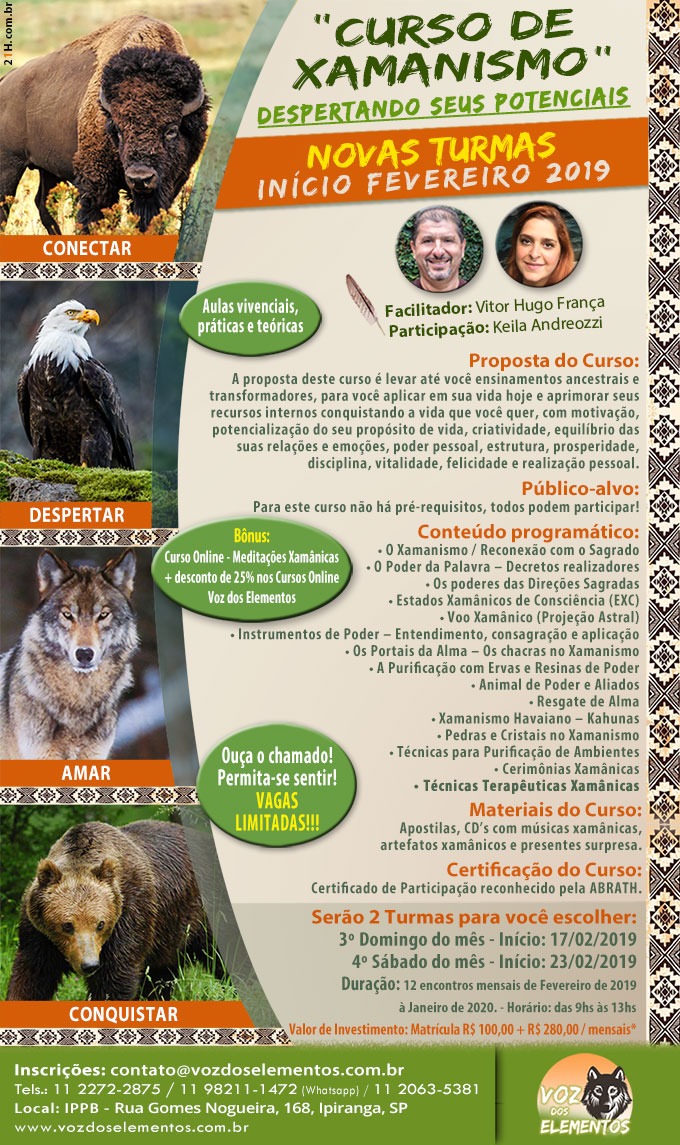 formacao de grupo de estudos xamanicos no ippb fevereiro 2019