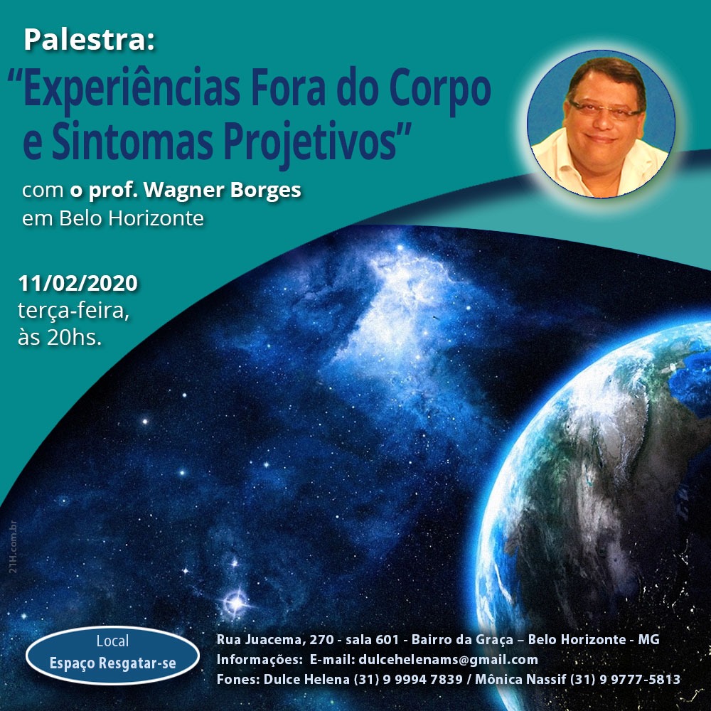 duas palestras em belo horizonte em 10 e 11 de fevereiro de 2020 2